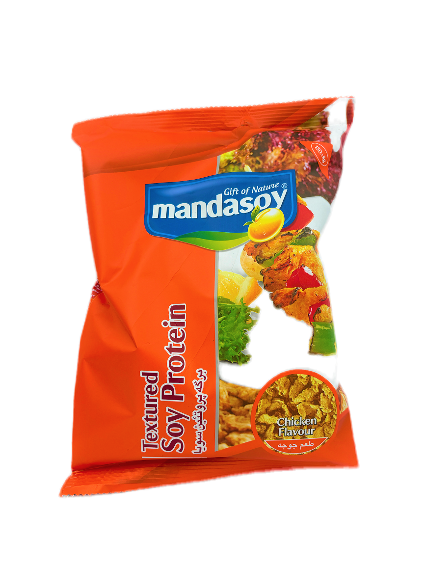 Soy Protein Sheet with Mandasoy Chicken Flavor (Non-GMO)